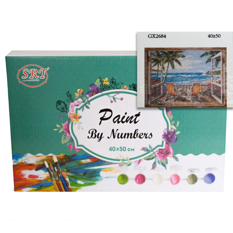 PAINT BY NUMBERS BEACH HOUSE | The Famous Arthur Daley's