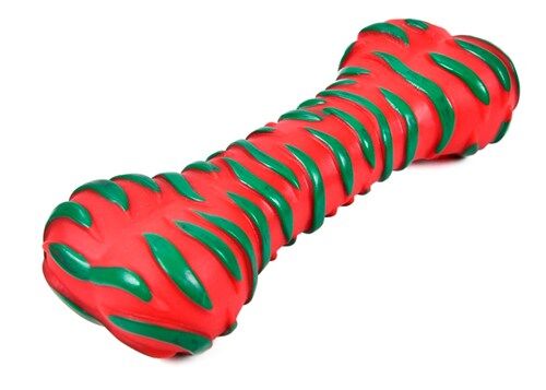 Squeaky bone store dog toy